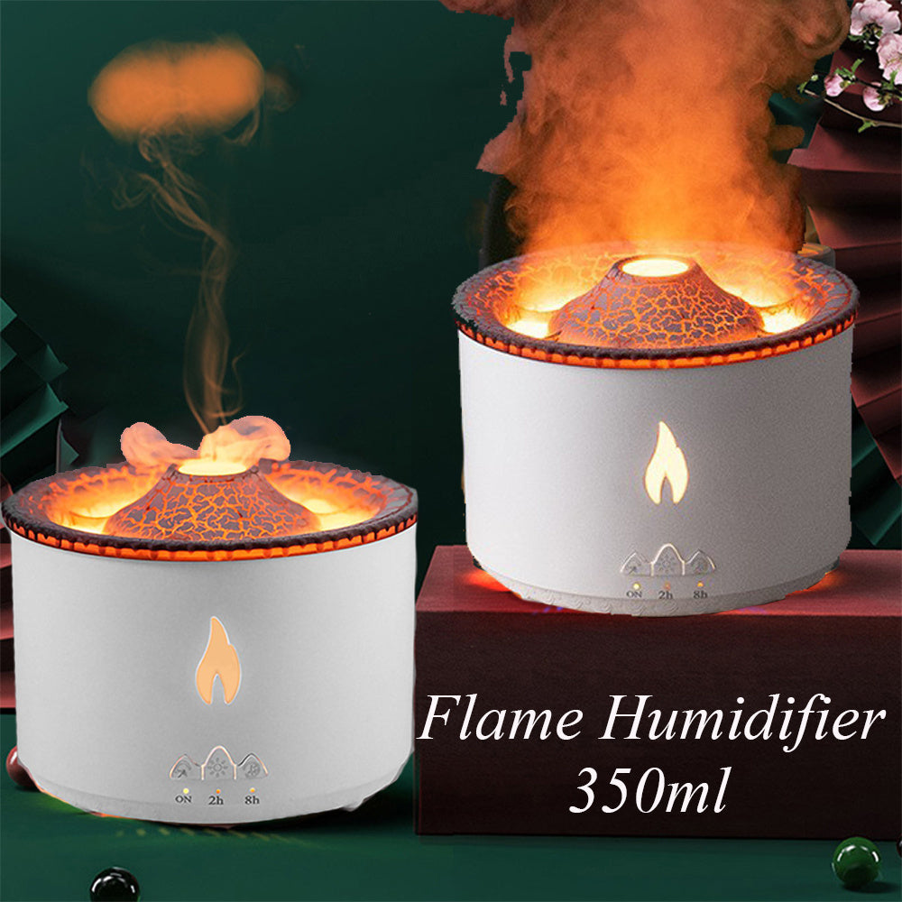 350ml Flame Effect Aromatherapy Humidifier