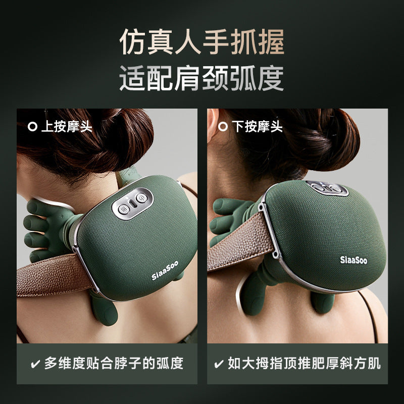 N7 Heated Bionic Finger Neck & Shoulder Massager – Premium Edition