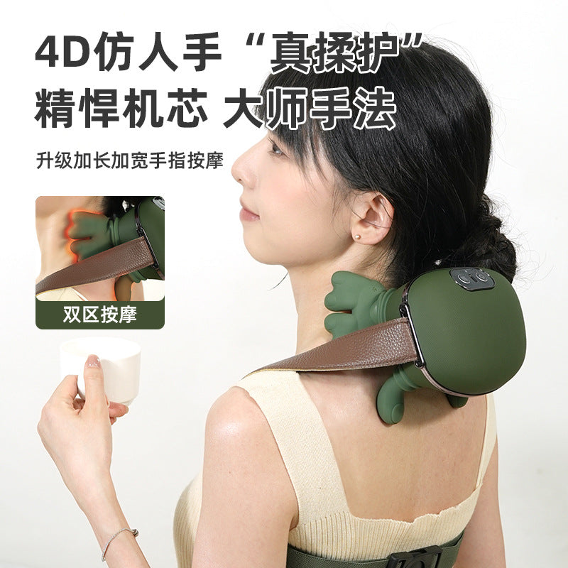 N7 Portable Mini Kneading Neck & Shoulder Massager – Basic Version