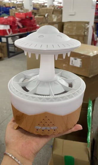UFO Raindrop Aromatherapy Humidifier – USB Mist Diffuser