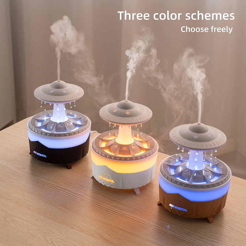 UFO Raindrop Aromatherapy Humidifier – USB Mist Diffuser
