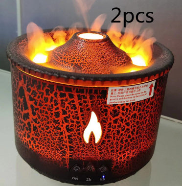 350ml Flame Effect Aromatherapy Humidifier