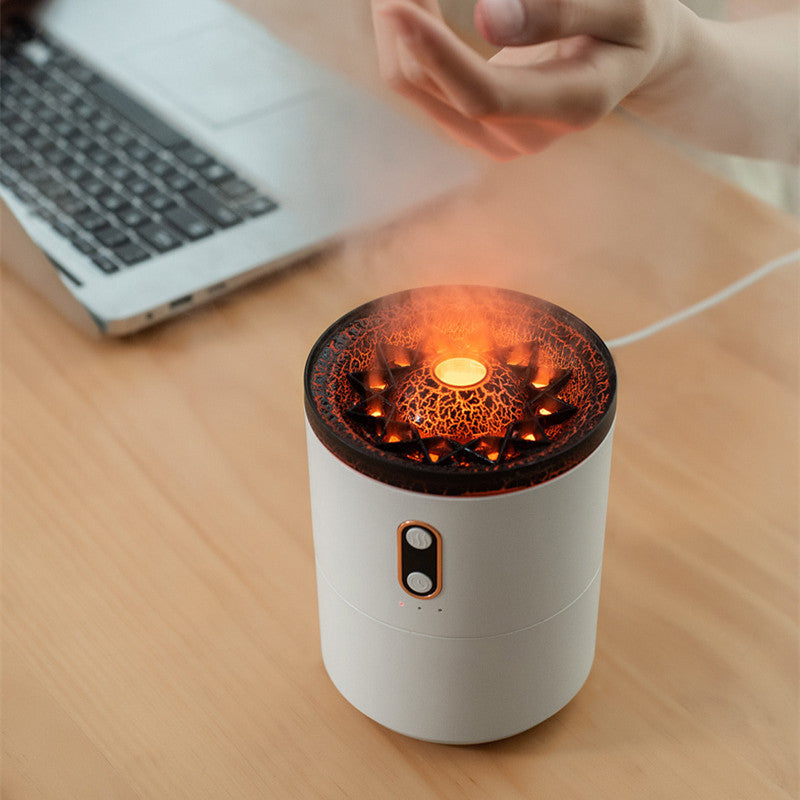 350ml Flame Effect Aromatherapy Humidifier