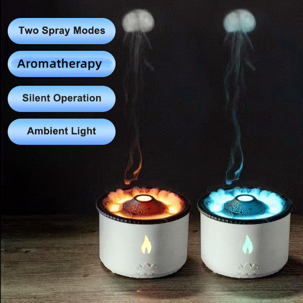 350ml Flame Effect Aromatherapy Humidifier